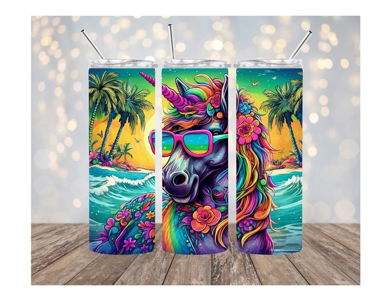 Unicorn 20oz Stainless steel tumbler