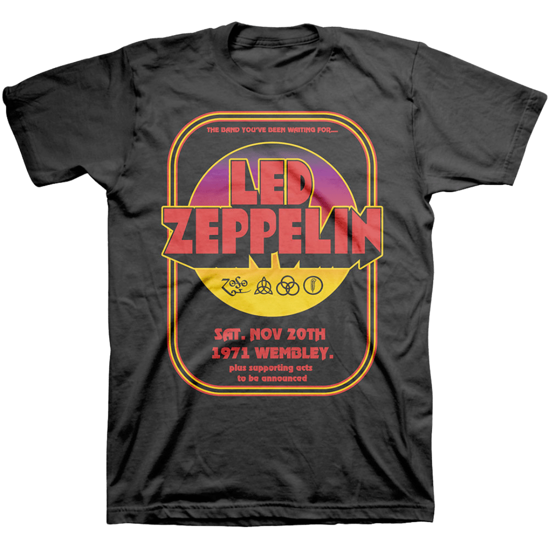 Led Zeppelin / 1971 Wembley Tee