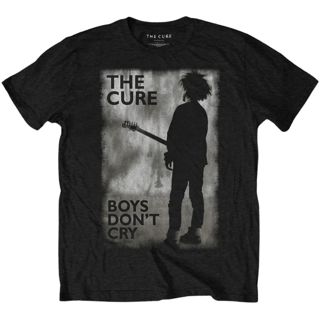 The Cure / Boys Don't Cry Tee (Greyscale)