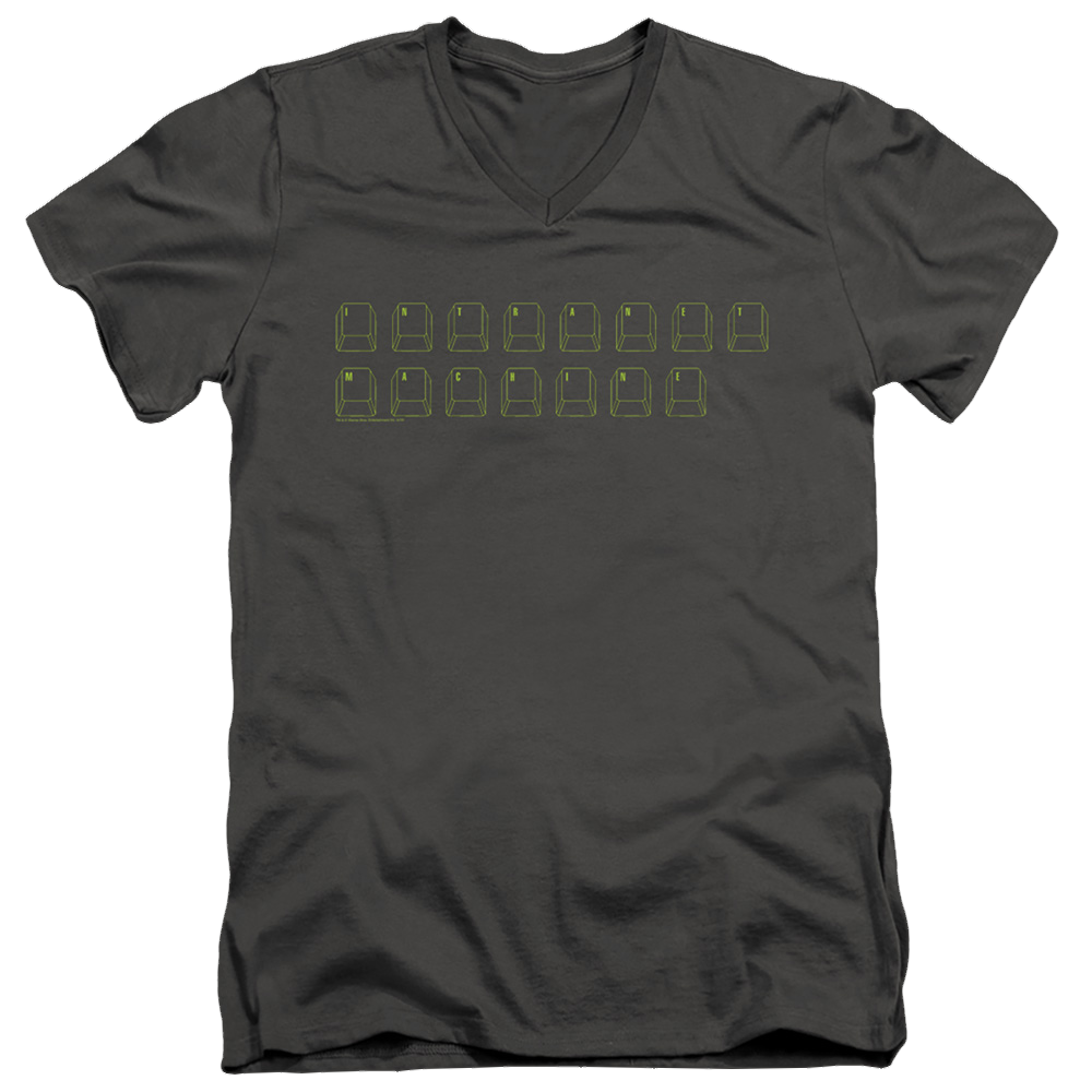 Big Bang Theory, The Intranet Machine - Men's V-Neck T-Shirt