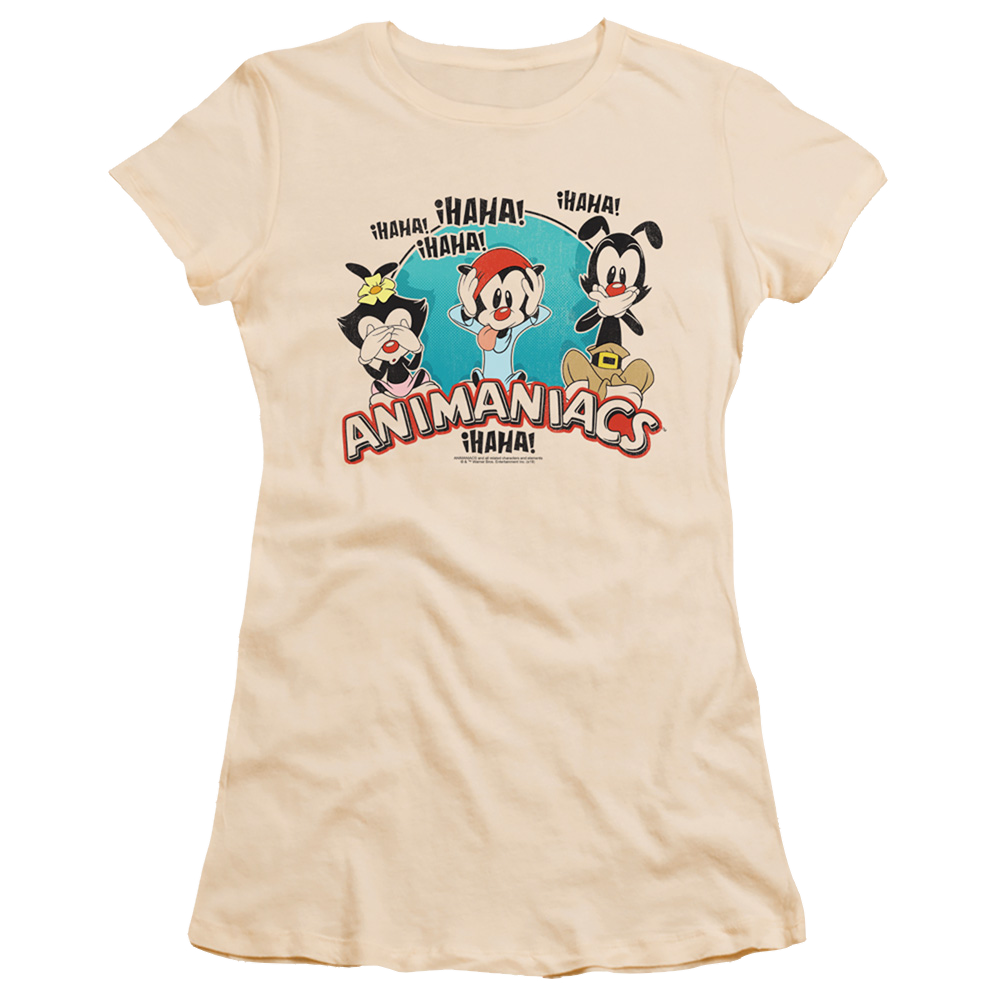 Animaniacs No Evil - Juniors T-Shirt