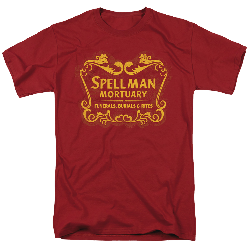 Chilling Adventures Of Sabrina Spellman Mortuary - Men's Regular Fit T-Shirt