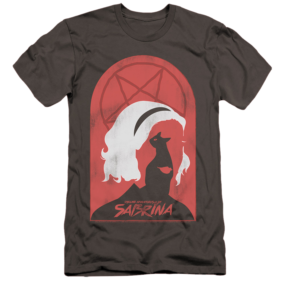 Chilling Adventures Of Sabrina Sabrina And Salem - Men's Premium Slim Fit T-Shirt