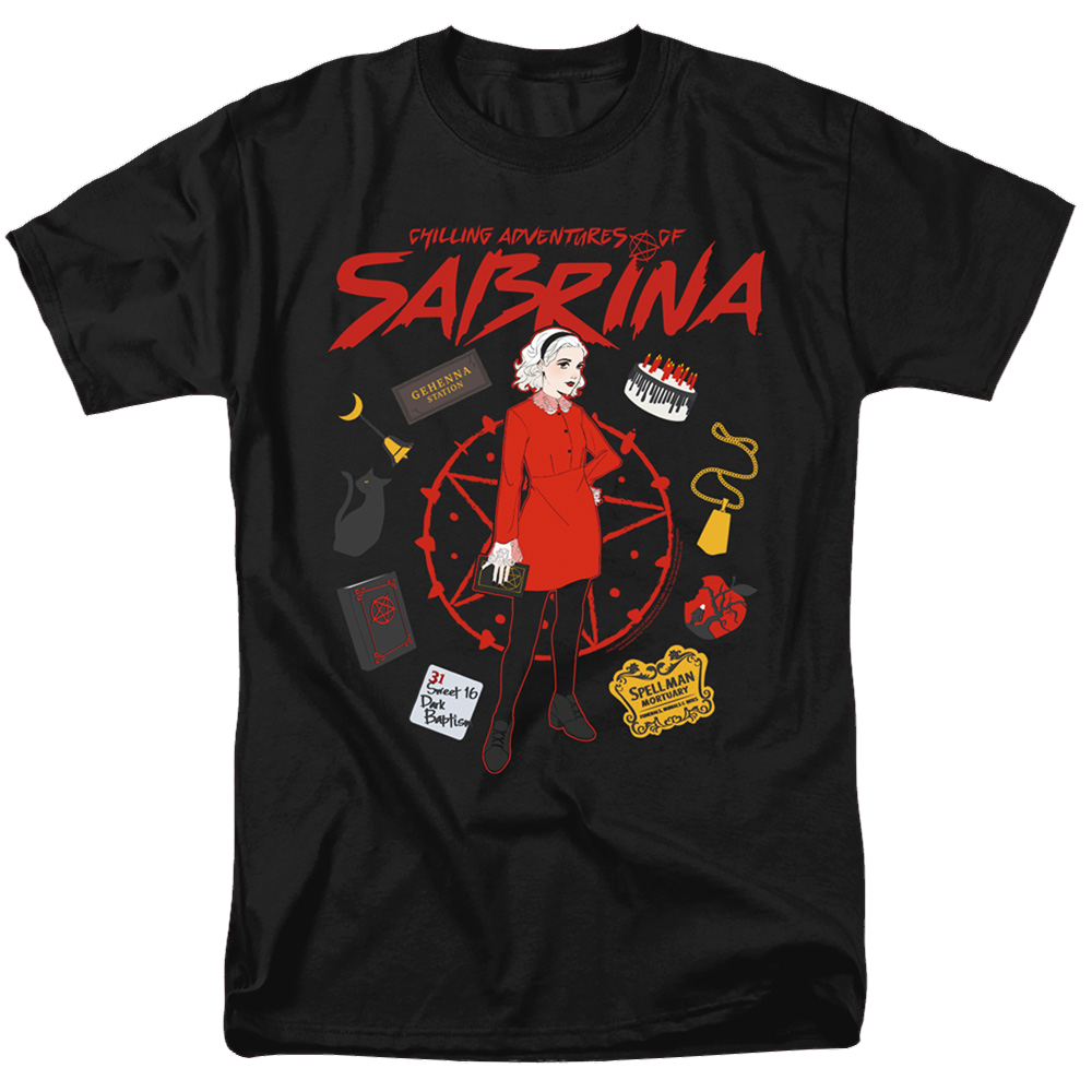 Chilling Adventures Of Sabrina Circle - Men's Regular Fit T-Shirt