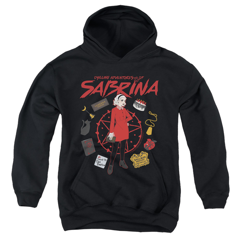 Chilling Adventures Of Sabrina Circle - Youth Hoodie