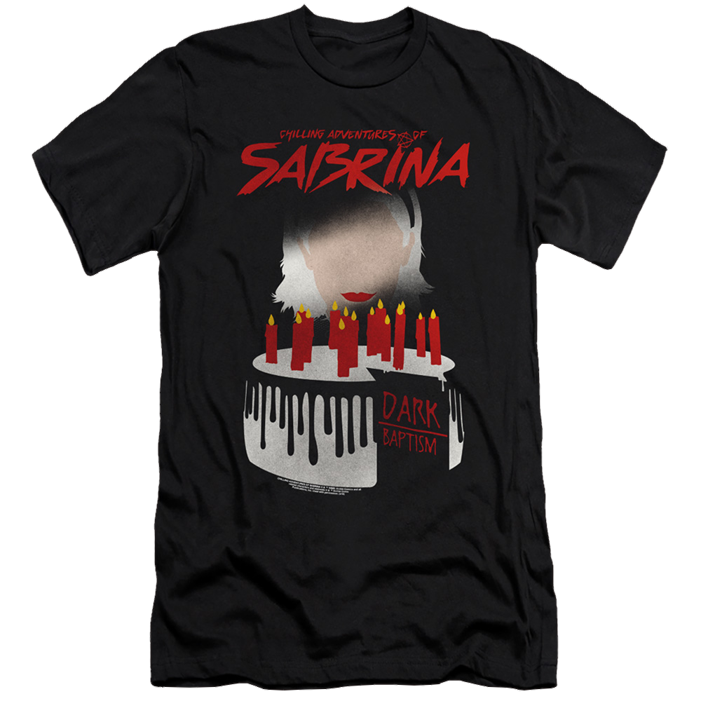 Chilling Adventures Of Sabrina Dark Baptism - Men's Premium Slim Fit T-Shirt