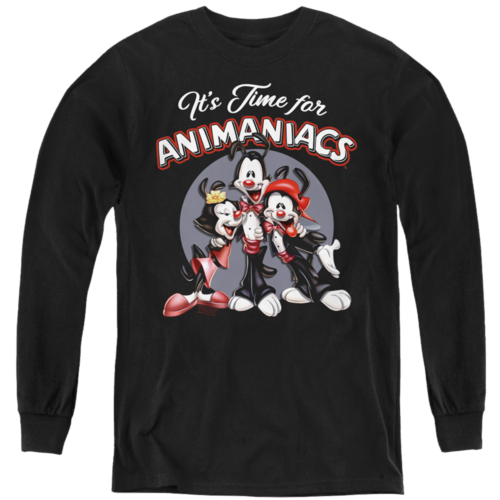 Animaniacs Its Time For - Youth Long Sleeve T-Shirt