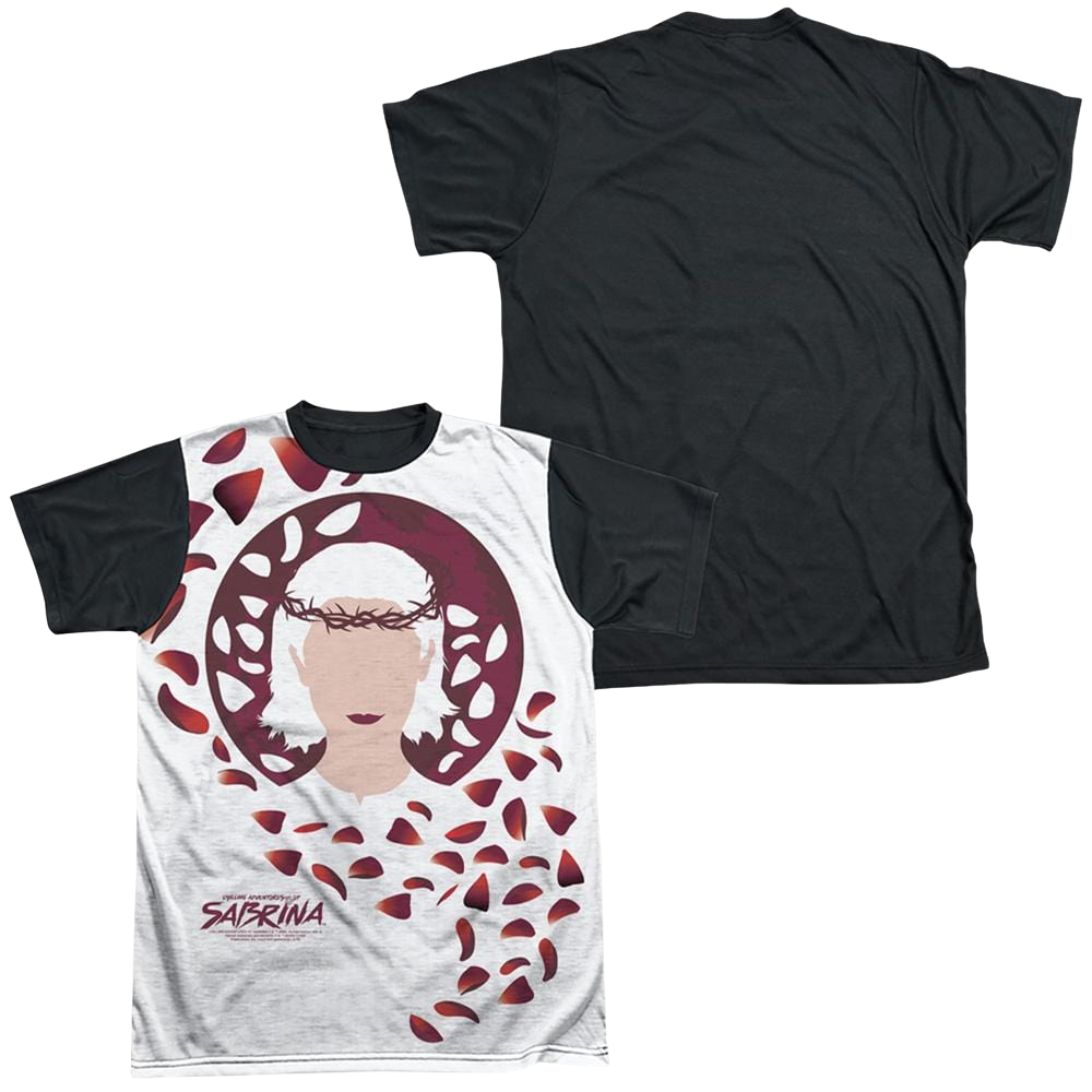 Chilling Adventures Of Sabrina Crown Of Thorns - Men's Black Back T-Shirt