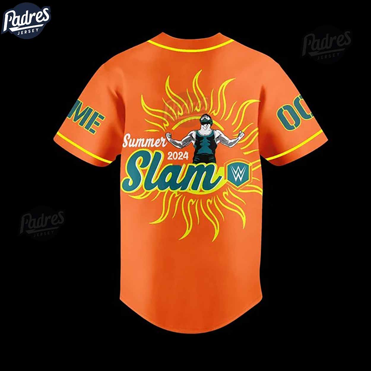 WWE Summerslam 2024 Custom Orange Baseball Jersey Online - Padres Jersey Oasis: Elevate Your Baseball Style Game