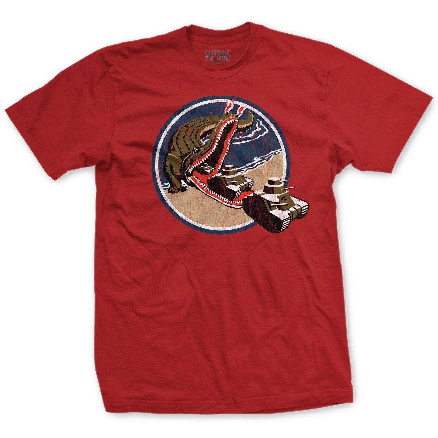 WW2 Amphibious Forces Patch T-Shirt