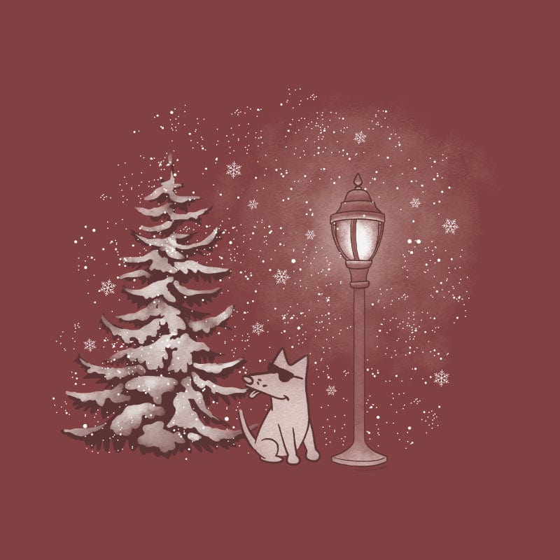Winter Lamppost - Sweatshirt Dress