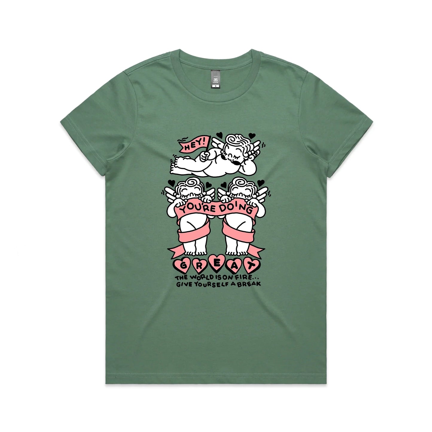 World On Fire Tee