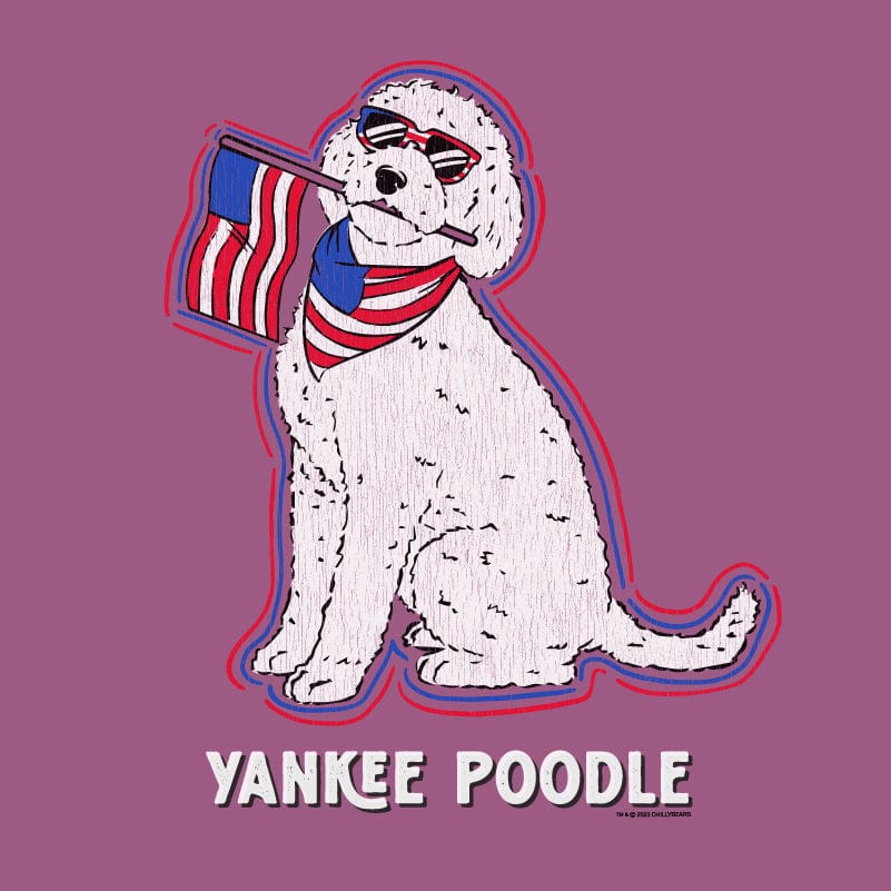 Yankee Poodle - Sweatshirt Pullover Hoodie