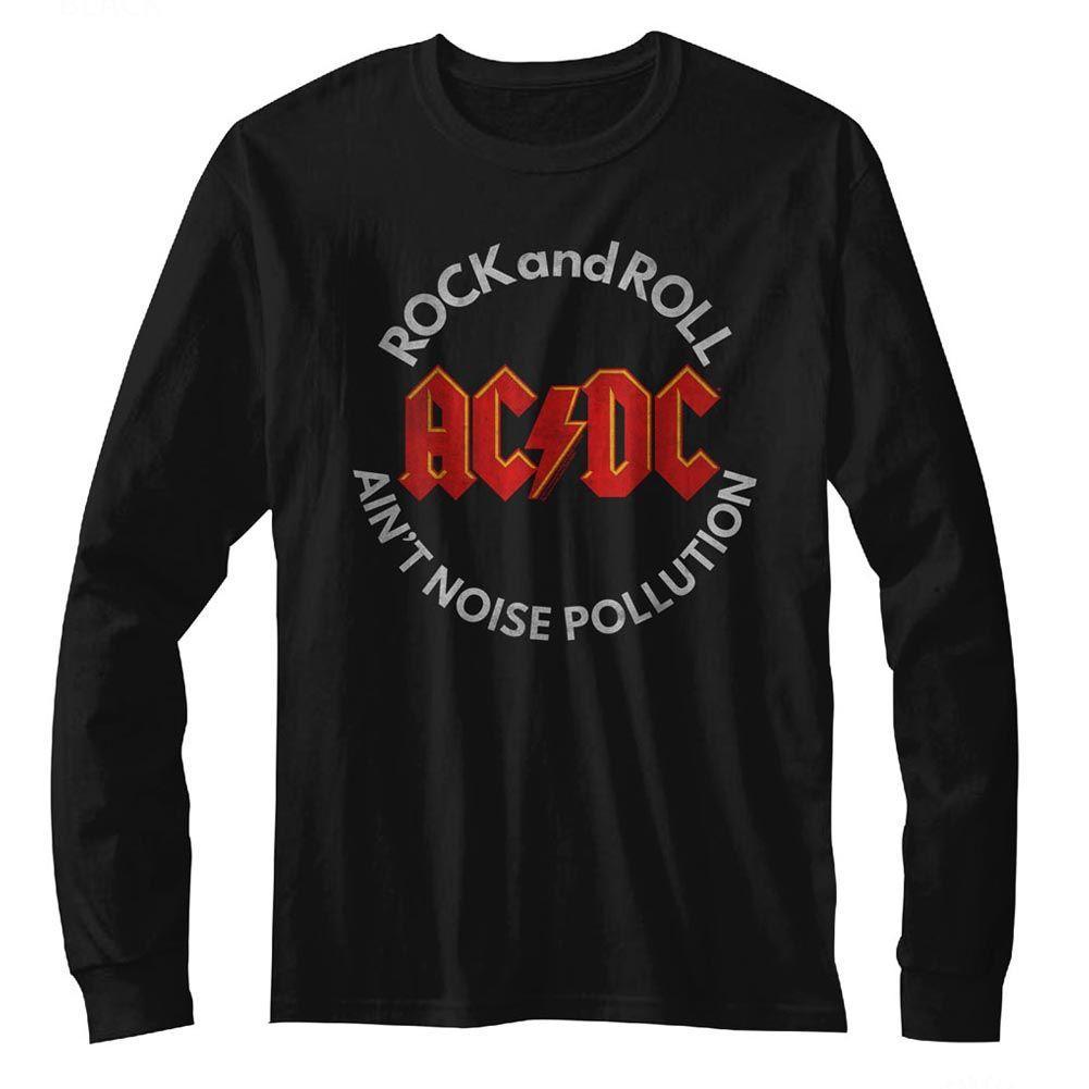 AC/DC - Noise Pollution Long Sleeve Boyfriend Tee