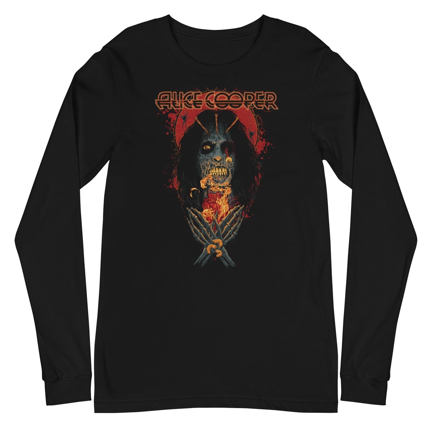 Alice Cooper - Skeleton Long Sleeve T-Shirt