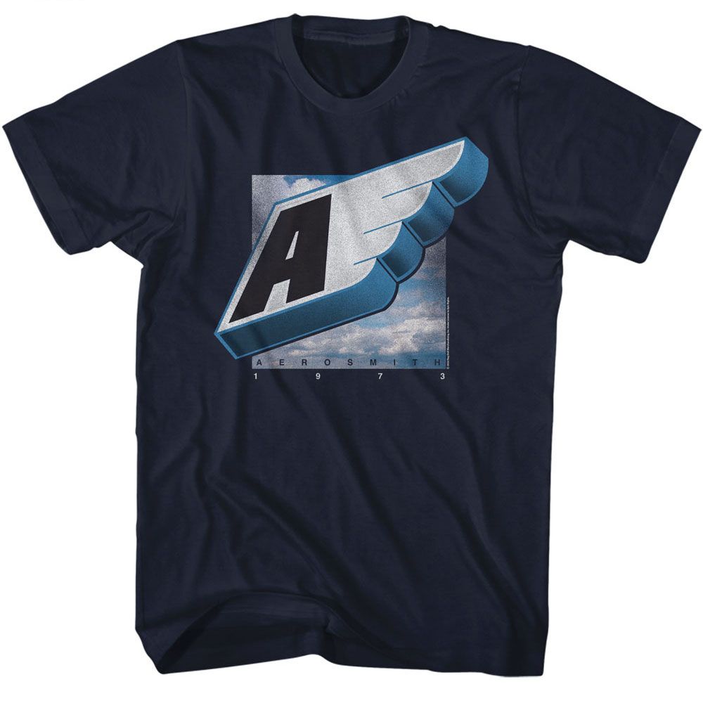 Aerosmith - 1973 Wing Boyfriend Tee