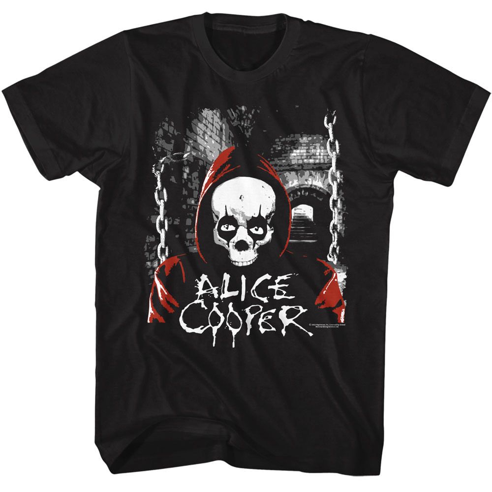 Alice Cooper - Hooded Skull Boyfriend Tee