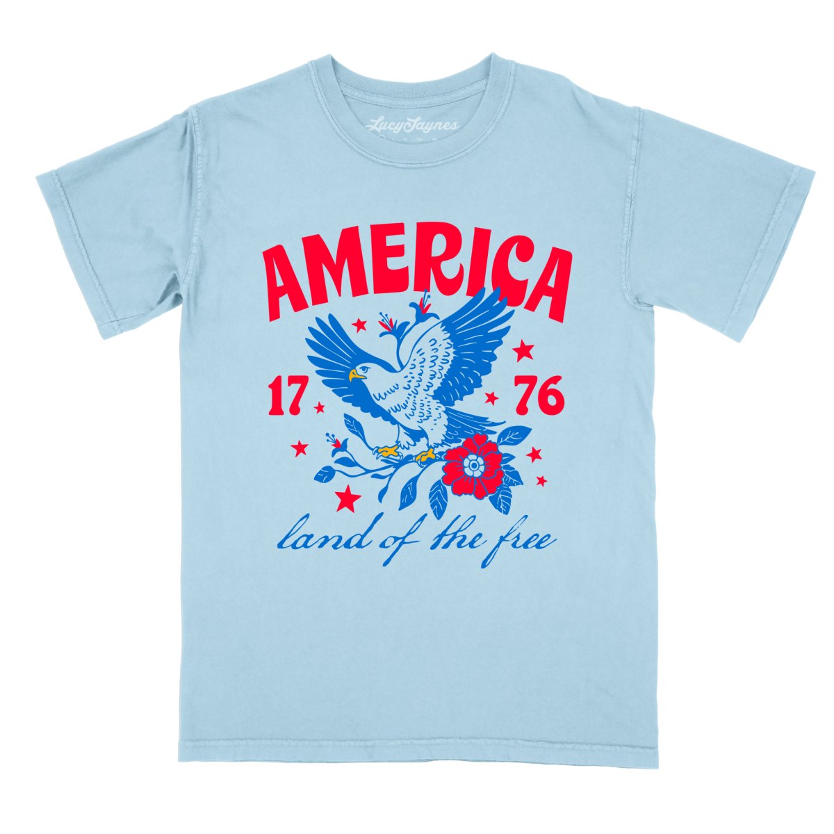 America Land Of The Free - Comfort Colors Tee