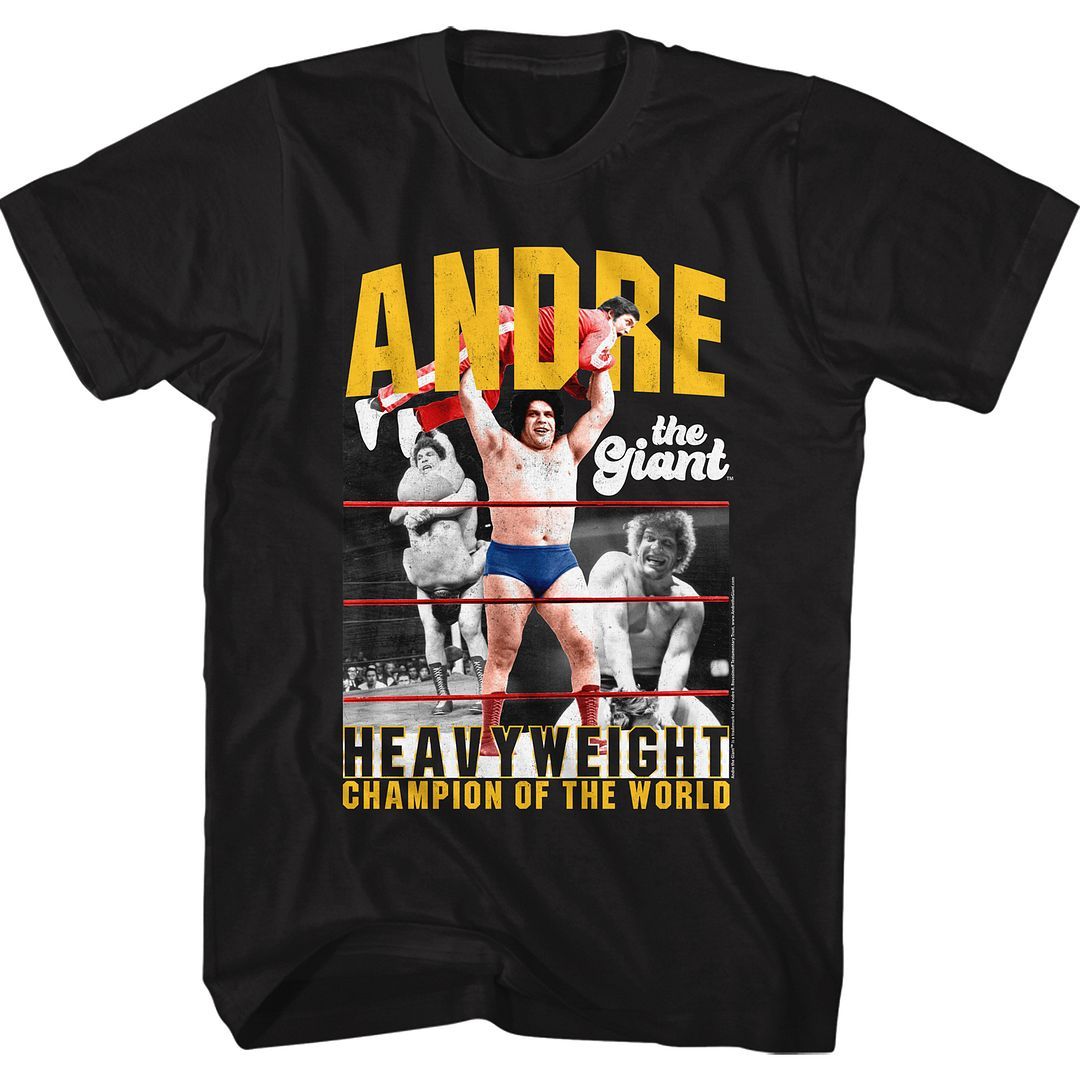 Andre The Giant - Heavyweight Champ T-Shirt