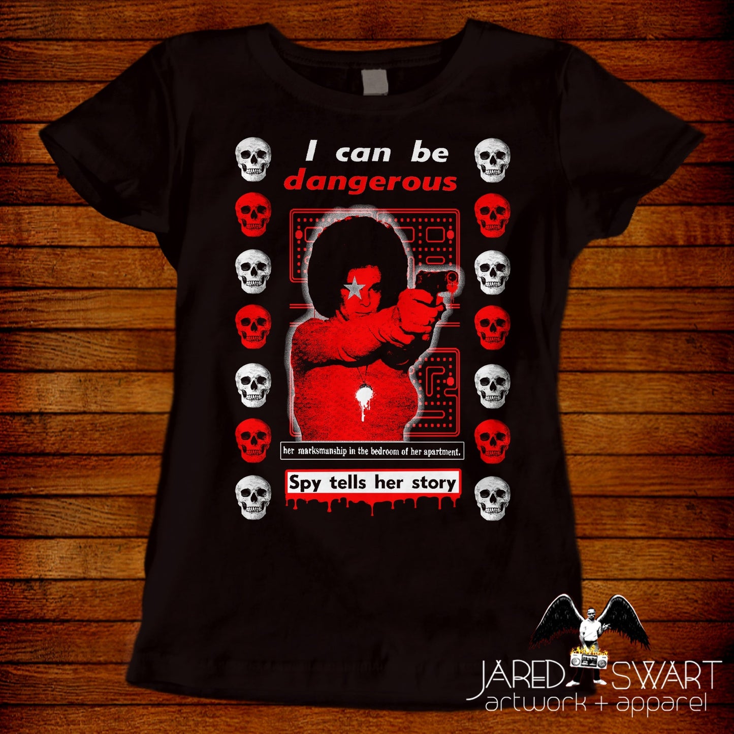 Art Show 2021 tee: "Danger Girl"