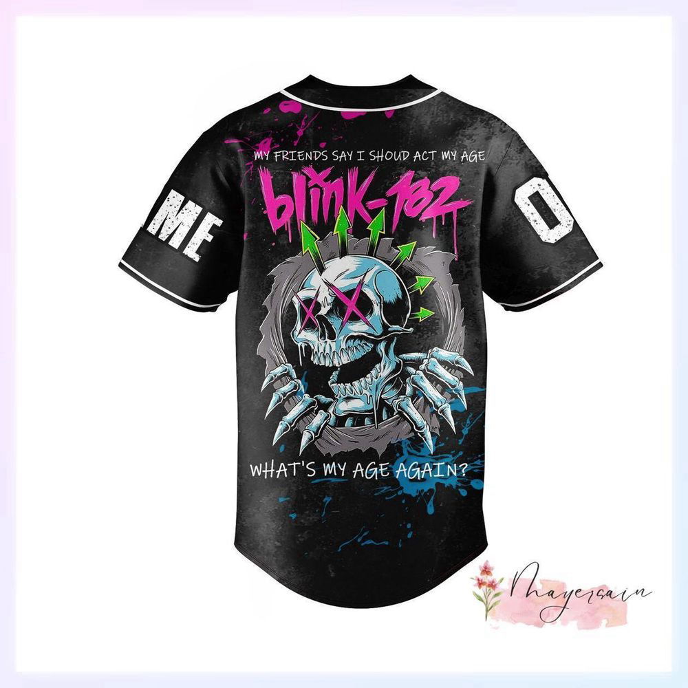 B182 Baseball Jersey, B182 Band Baseball Shirt - lylyprint.com