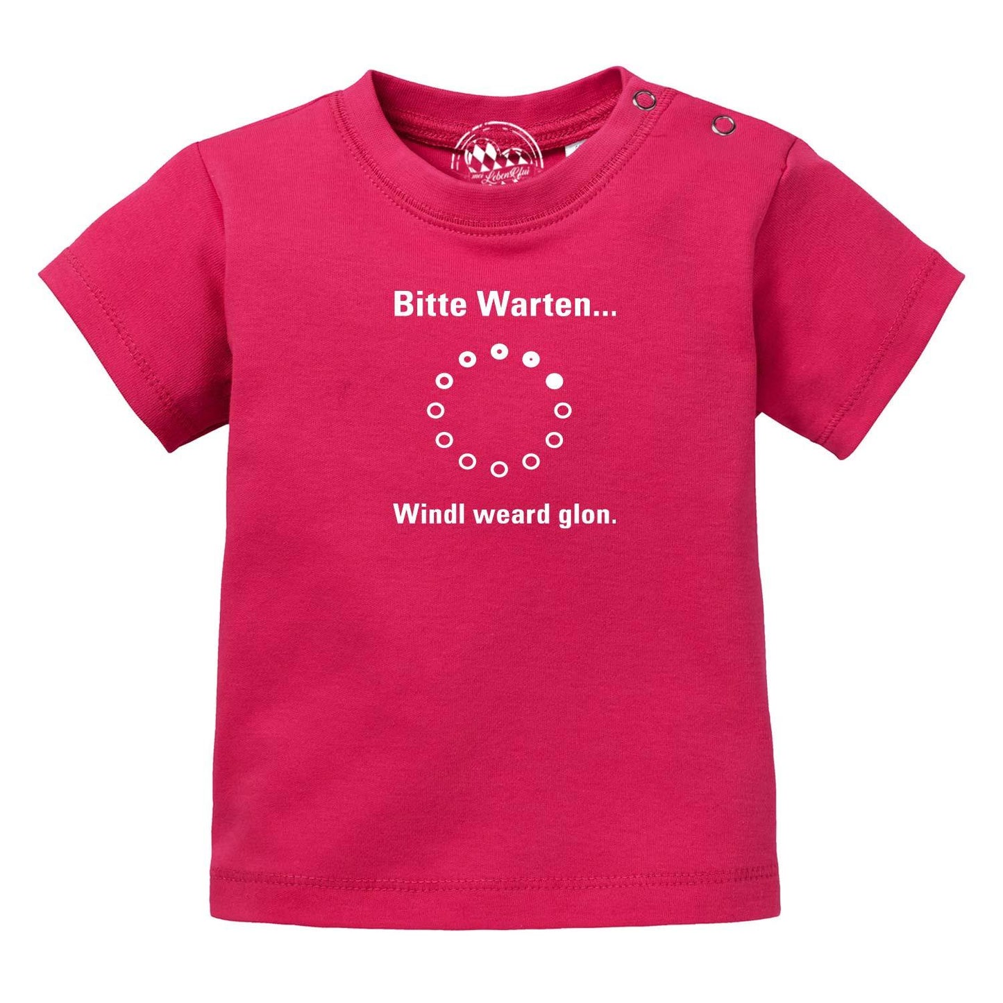 Baby T-Shirt "Bitte wartn…"