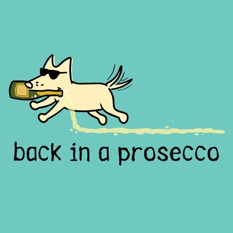 Back In A Prosecco - Ladies T-Shirt V-Neck