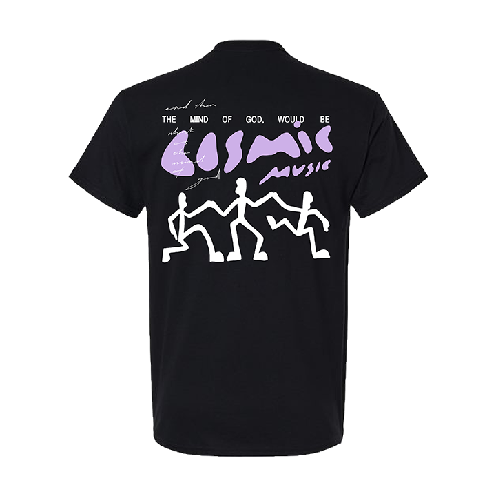 Barry Can't Swim / Cosmic Music Tee (Black)
