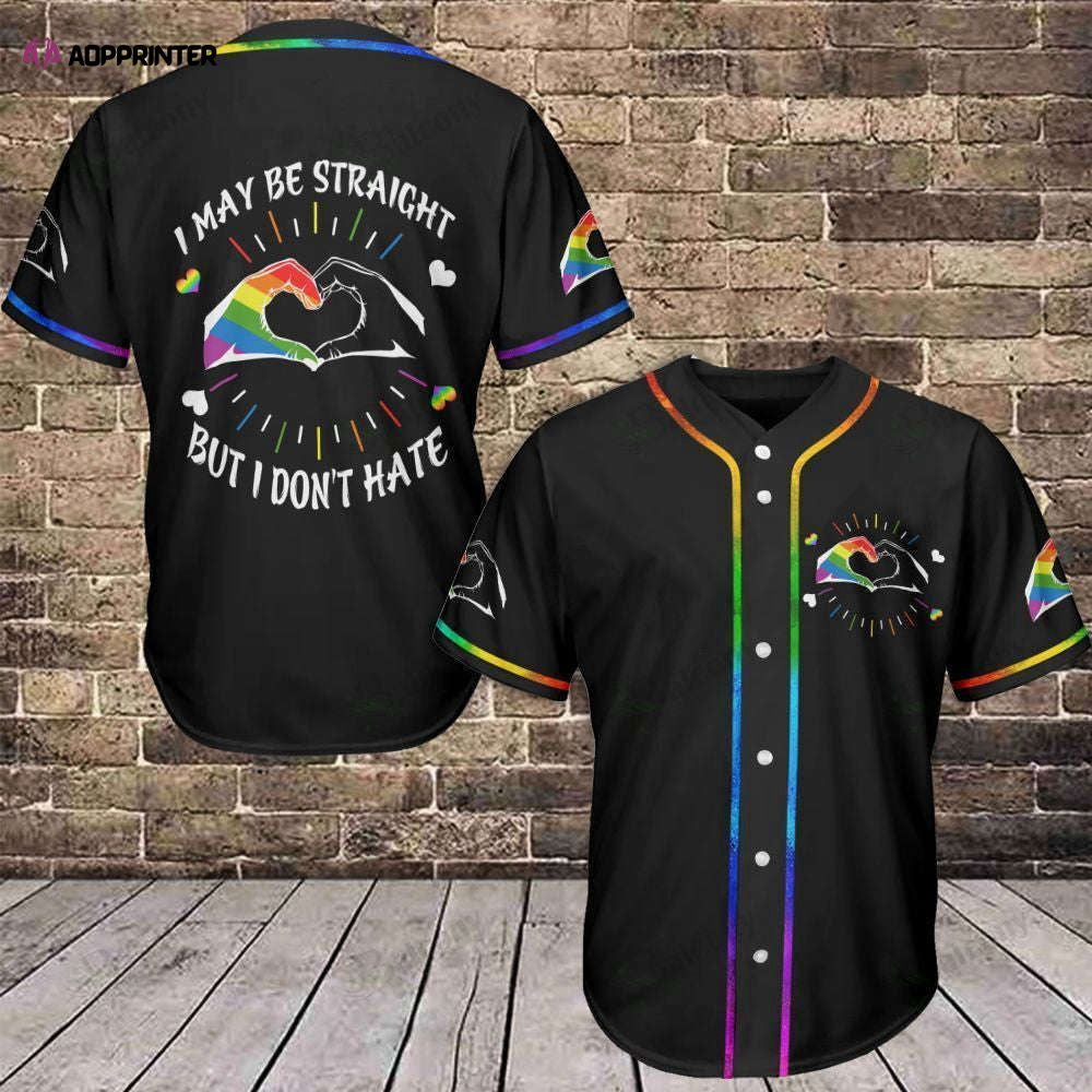 Baseball Tee LGBT - Embrace Equality with this Stylish Baseball Jersey - Aopprinter