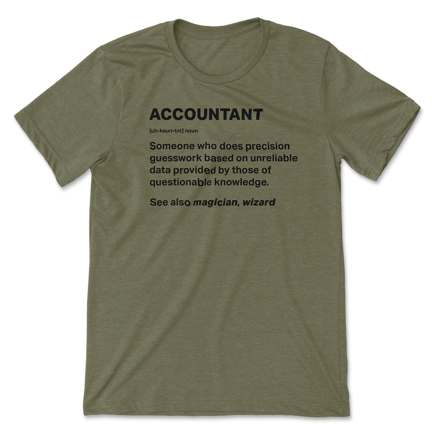 Accountant Wizard Tee