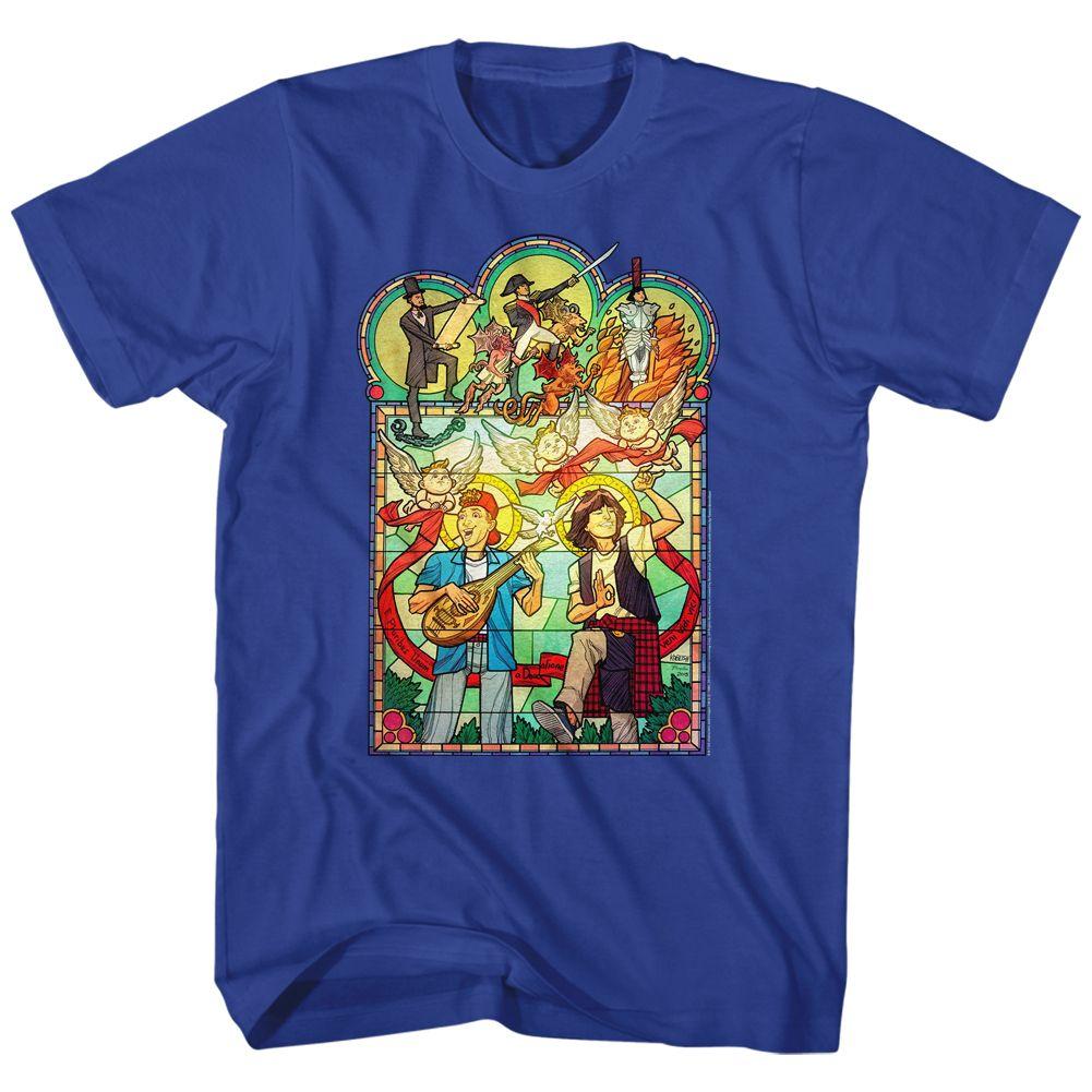 Bill And Ted Stained Glass T-Shirt