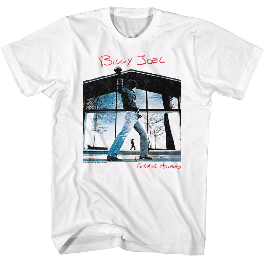 Billy Joel - Glass Houses Boyfriend Tee