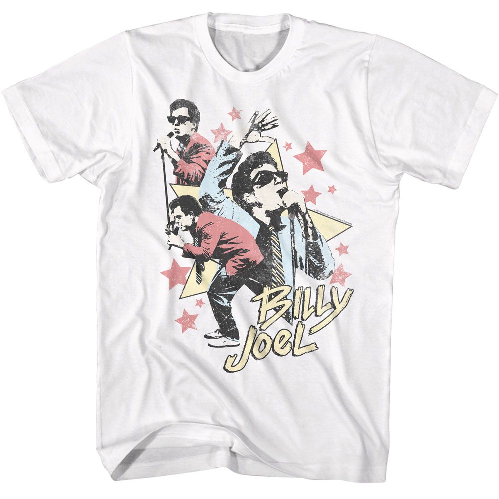 Billy Joel - Stars Boyfriend Tee