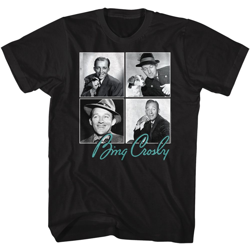 Bing Crosby - 4 Square Boyfriend Tee