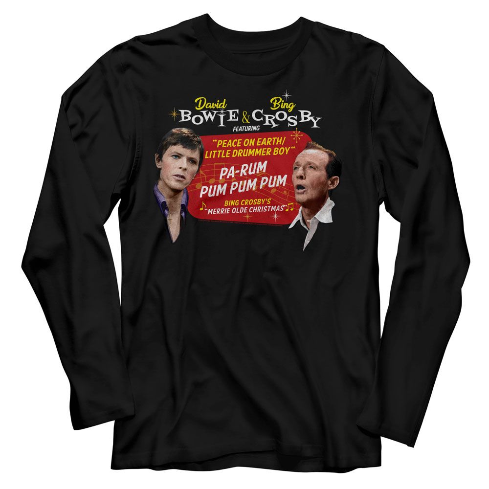 Bing Crosby - And Bowie Pa Rum Long Sleeve Tee
