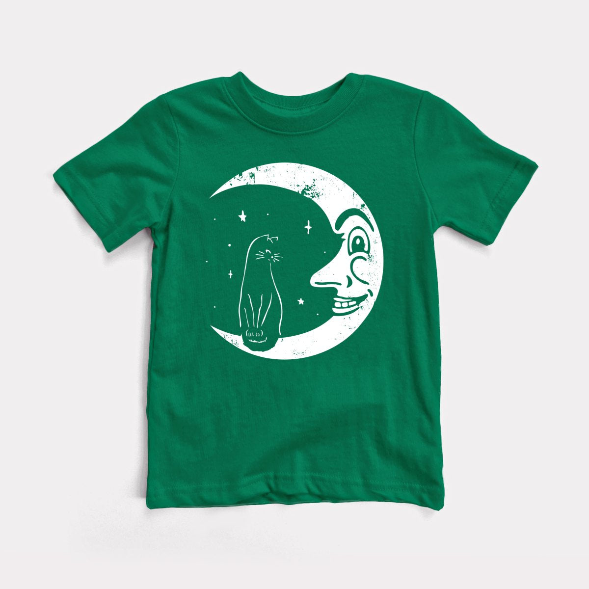 Black Cat Moon Toddler Tee