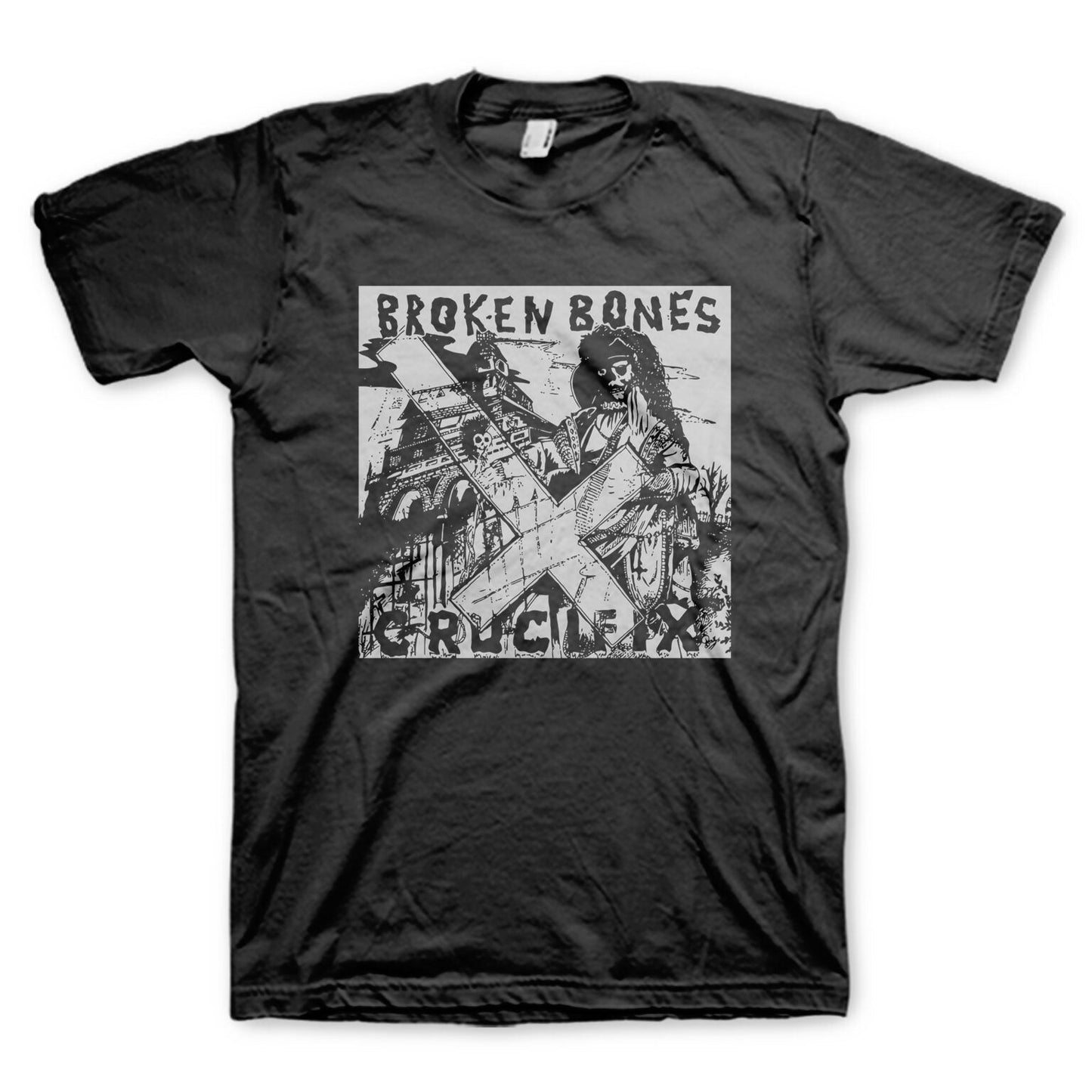 Broken Bones Crucifix Tee