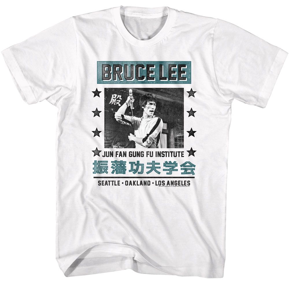 Bruce Lee - Jun Fan Gung Fu Institute Boyfriend Tee