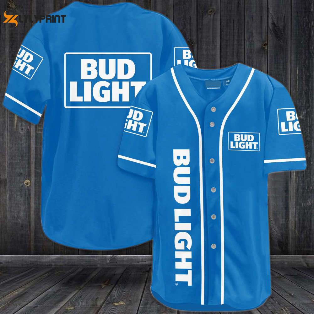 Bud Light Beer Baseball Jersey - lylyprint.com