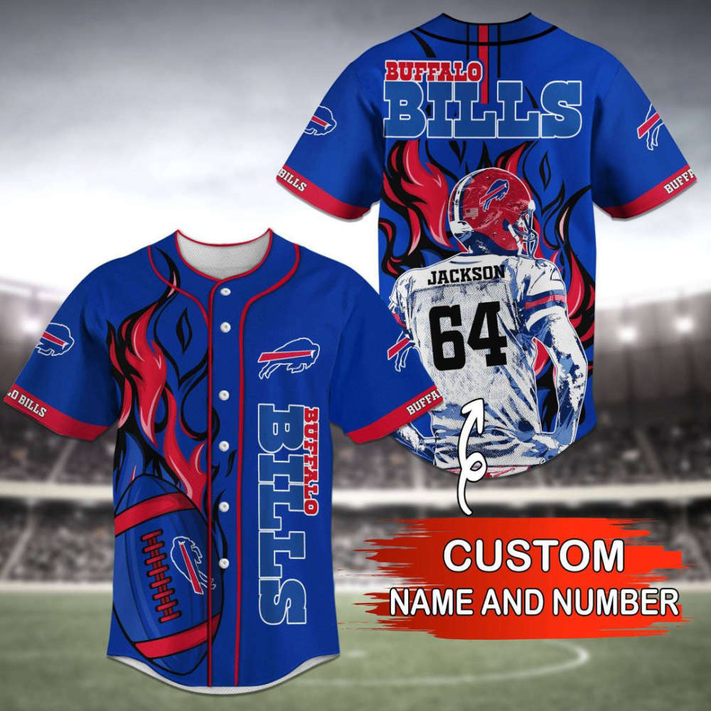 Buffalo Bills Baseball Jersey Personalized 2023 - lylyprint.com