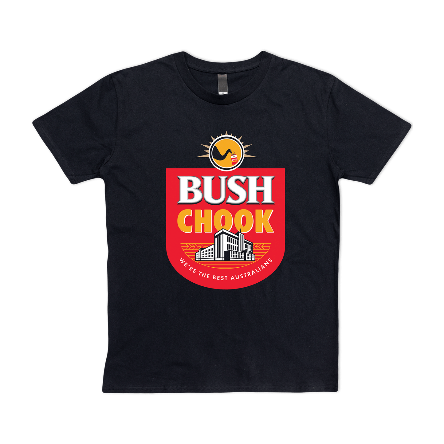 Bush Chook Tee Black