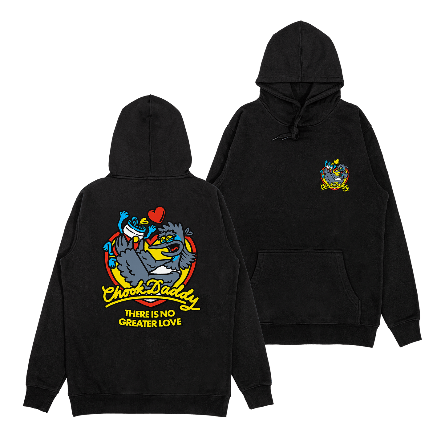 Chook Daddy Hoodie Black