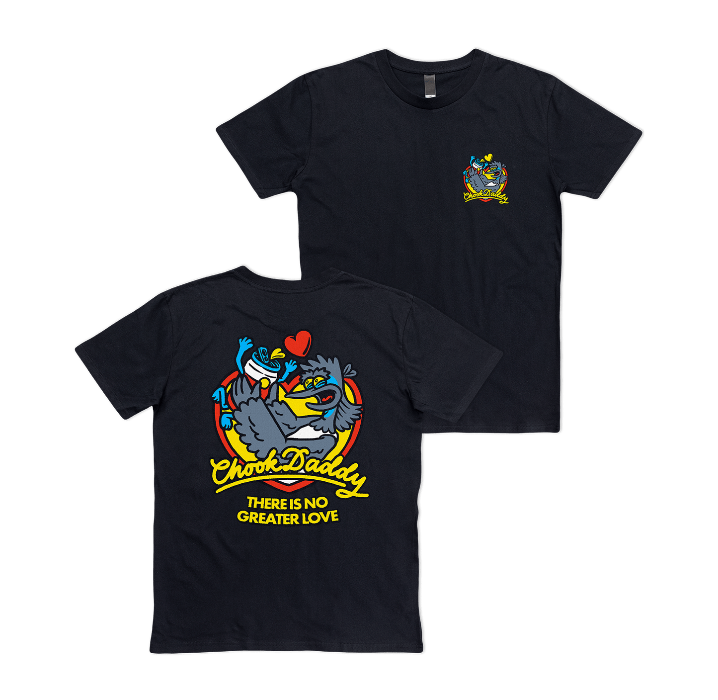 Chook Daddy Tee Black