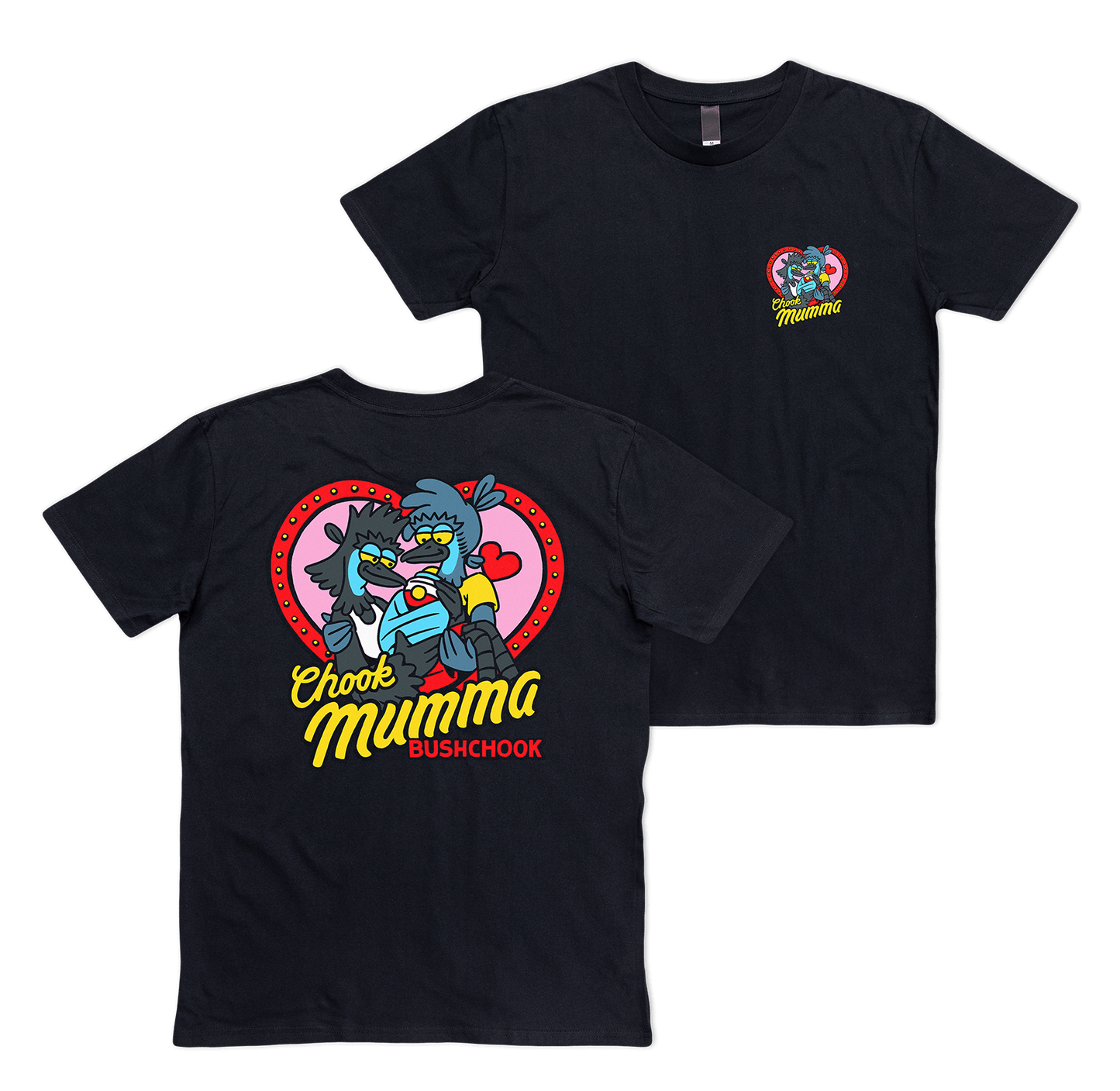 Chook Mumma Tee Black