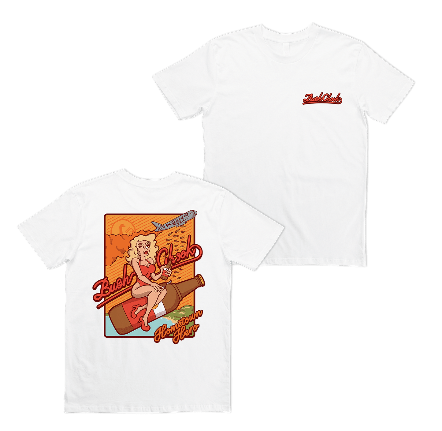 Hometown Hero Tee White