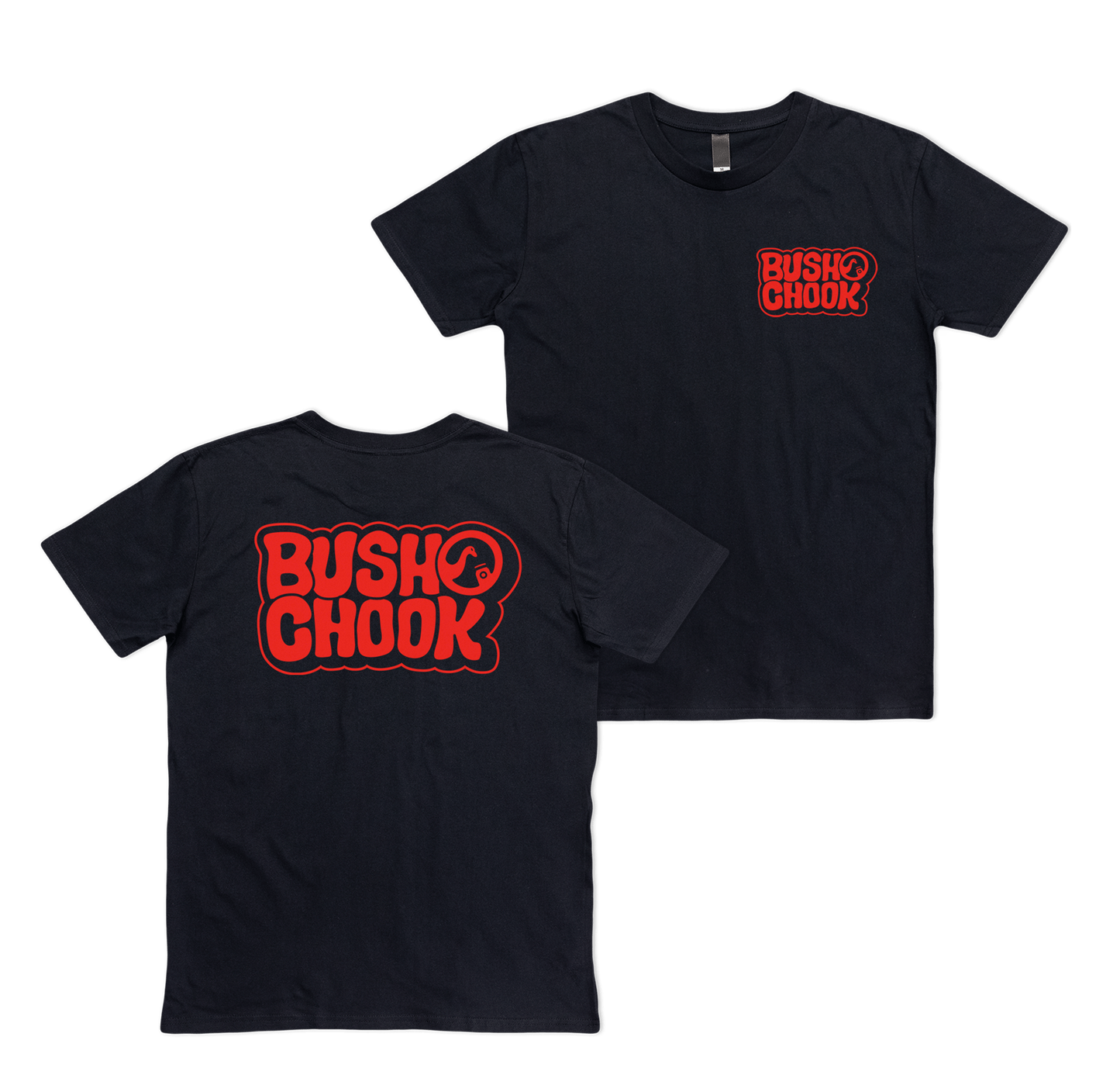 Laxed Logo Tee Black