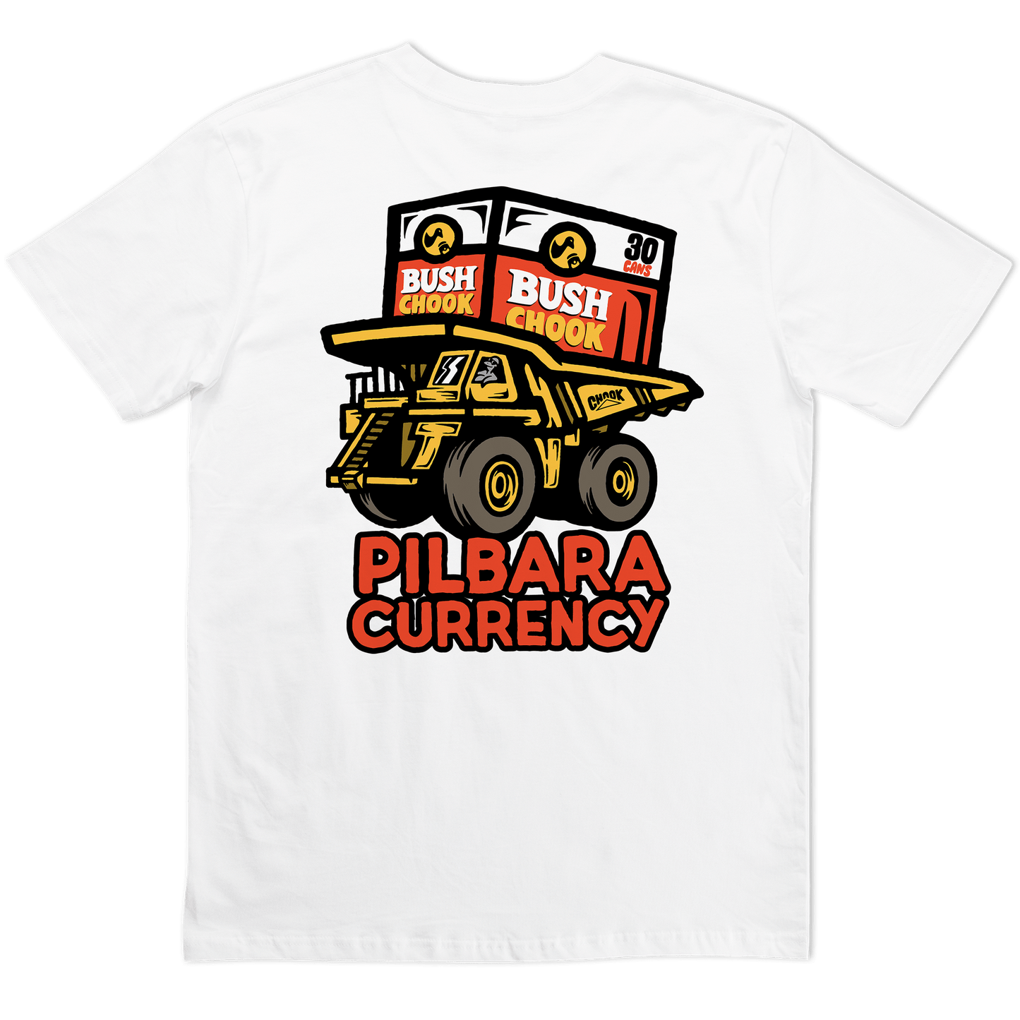 Pilbara Currency 2 Tee White