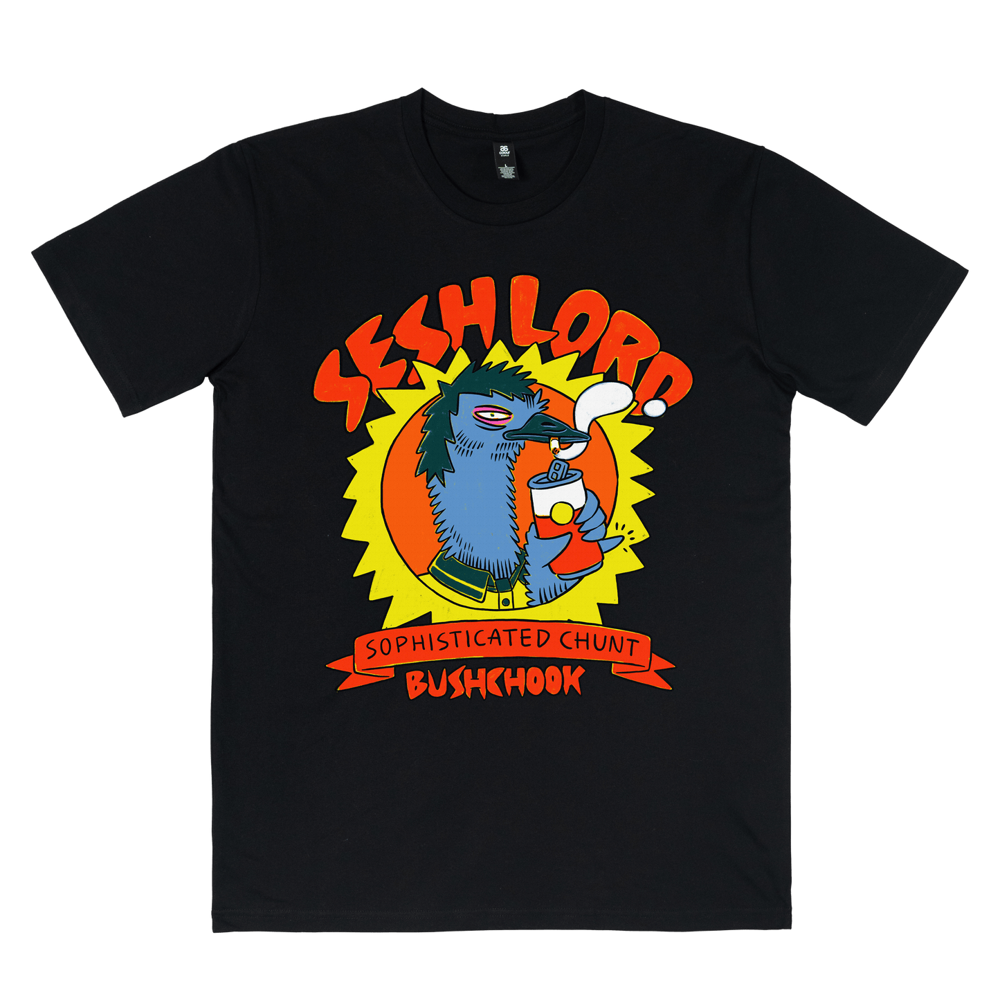 Sesh Lord Tee Black
