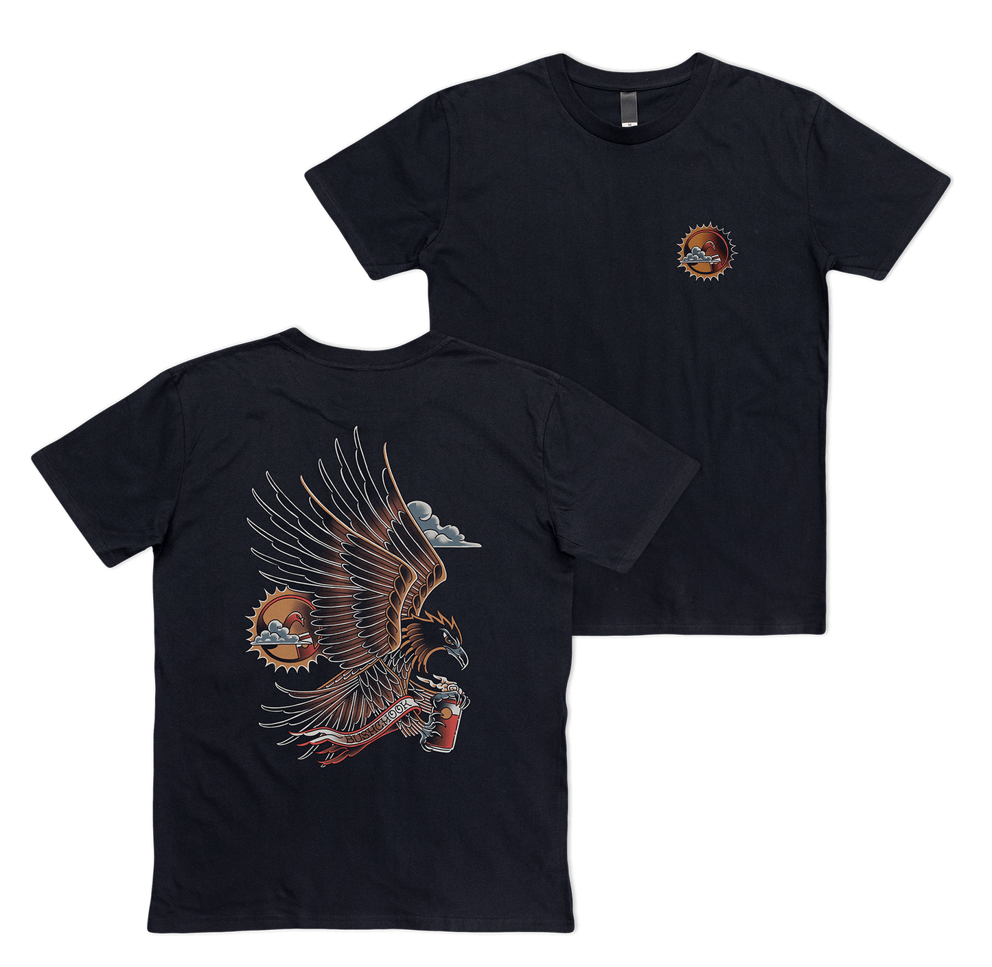 Tin Bird Tee Black