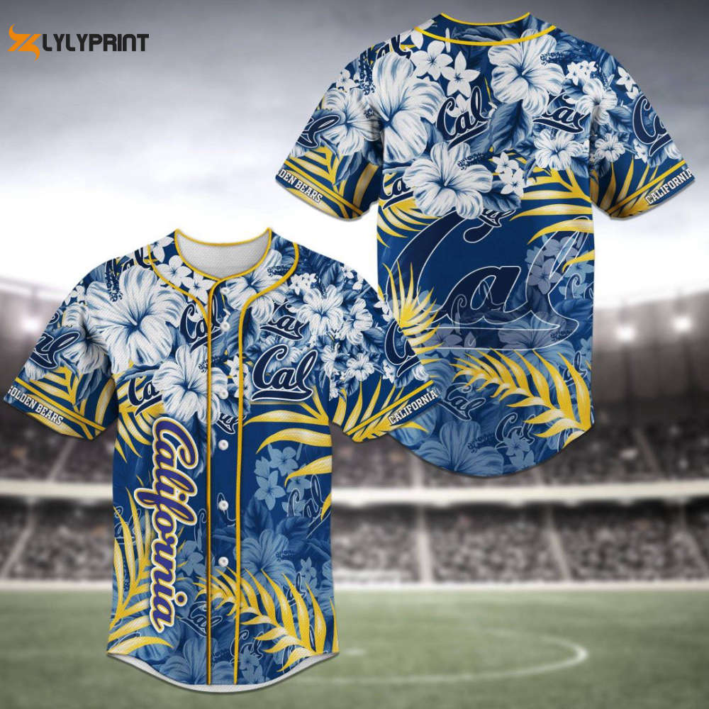 California Golden Bears Baseball Jersey Personalized 2023 Gift For Men Women - lylyprint.com